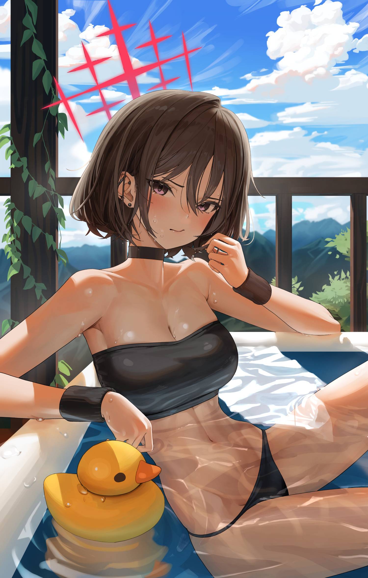 [蔚藍] 哇幹 美咲出水圖