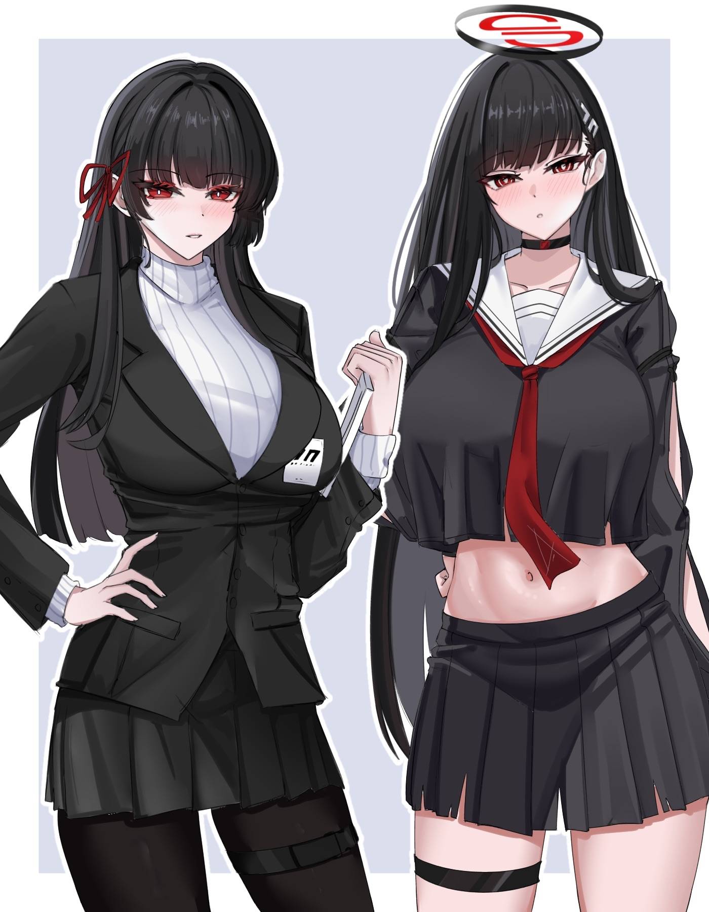 [哇幹] 莉央千咲互換衣服