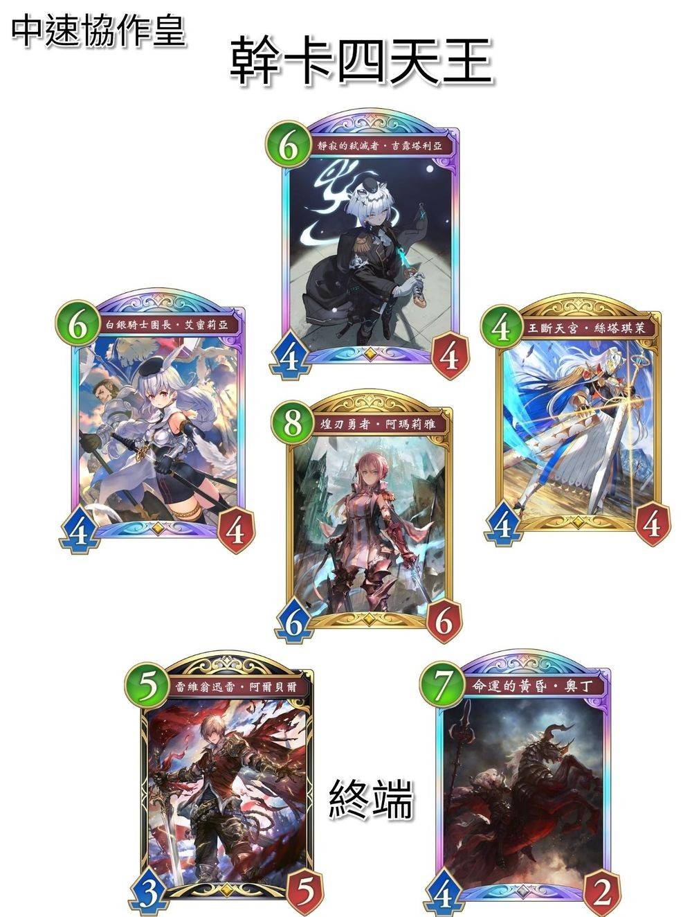 Re: [SVWB] 未來新卡包上架的當周不會辦廣場賽