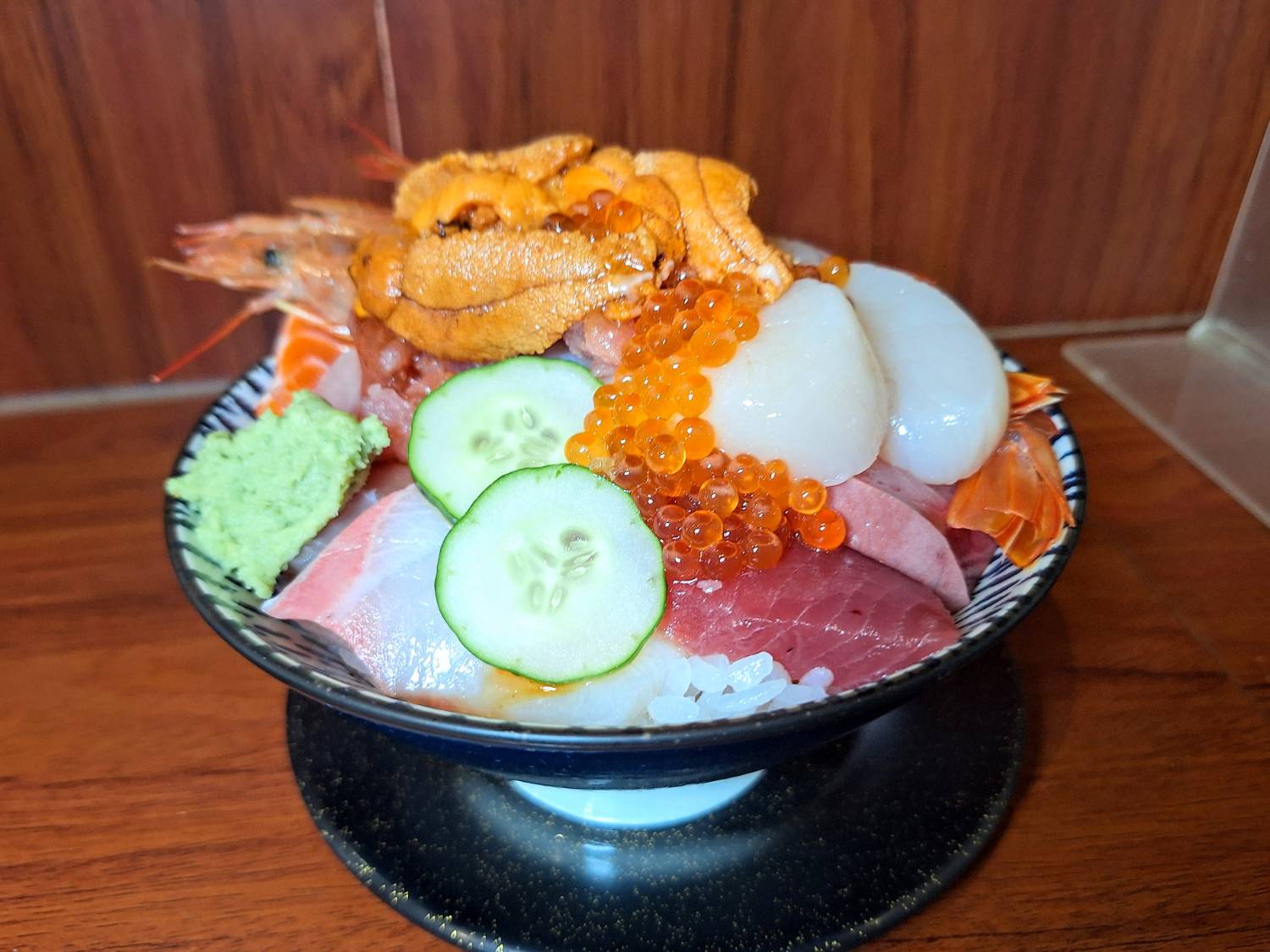 【美食】「林日式料理」生魚片丼飯、握壽司，林口生魚片丼飯推薦