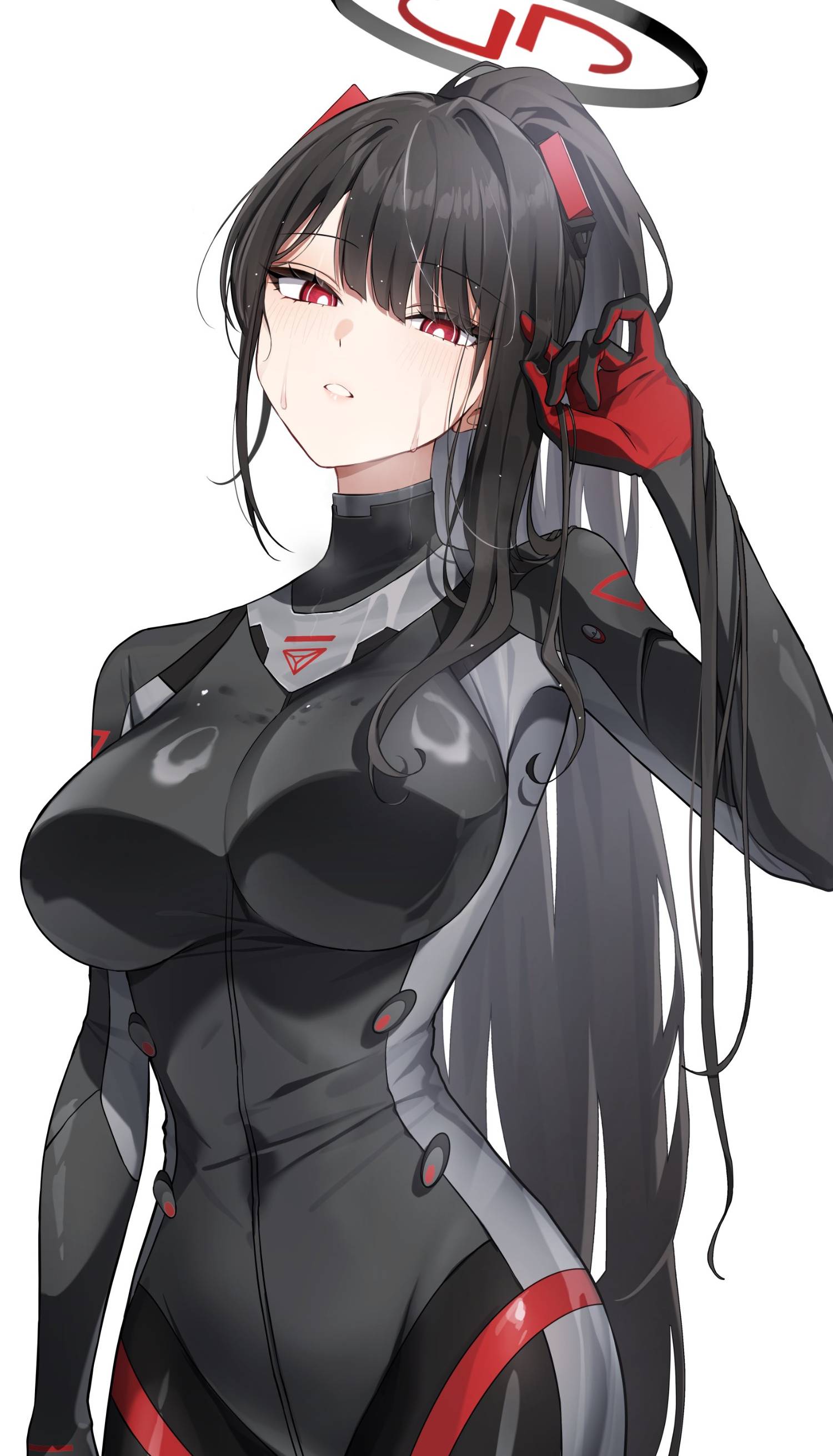 [蔚藍] 哇幹 滿頭大汗的戰鬥服莉央