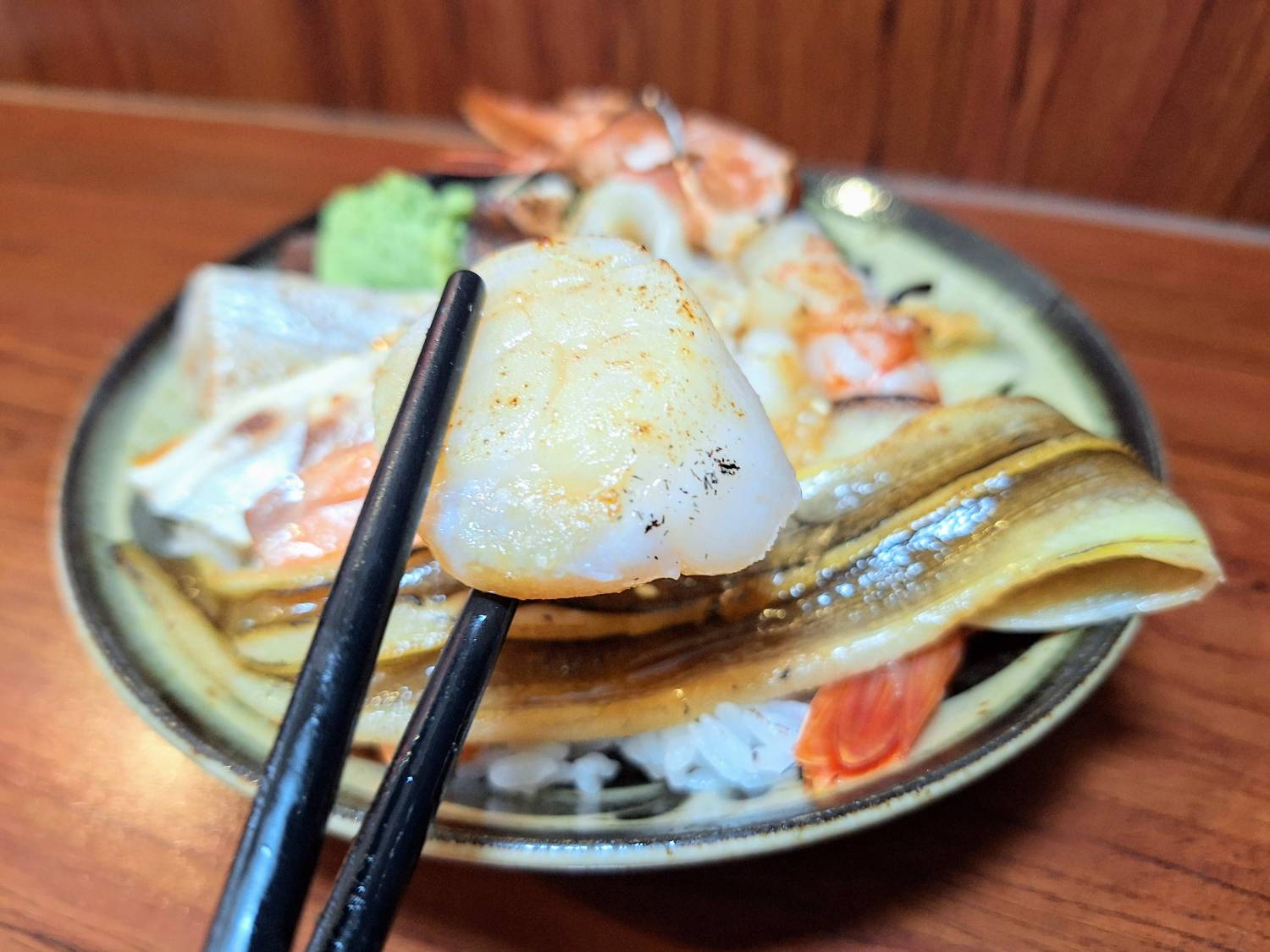 【美食】「林日式料理」生魚片丼飯、握壽司，林口生魚片丼飯推薦