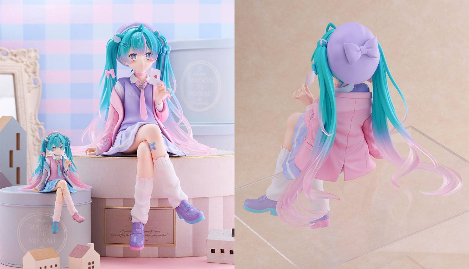 情報】FuRyu【TENITOL BIG】初音未來壓泡麵戀愛的西裝外套Ver. 32cm 雙