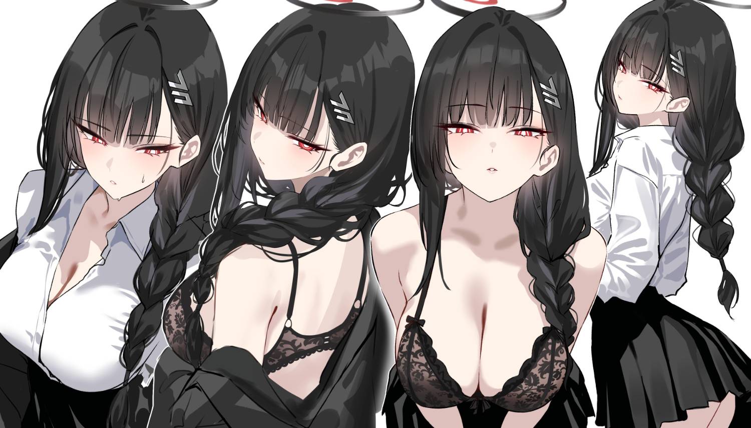 [蔚藍] 哇幹 麻花辮莉央
