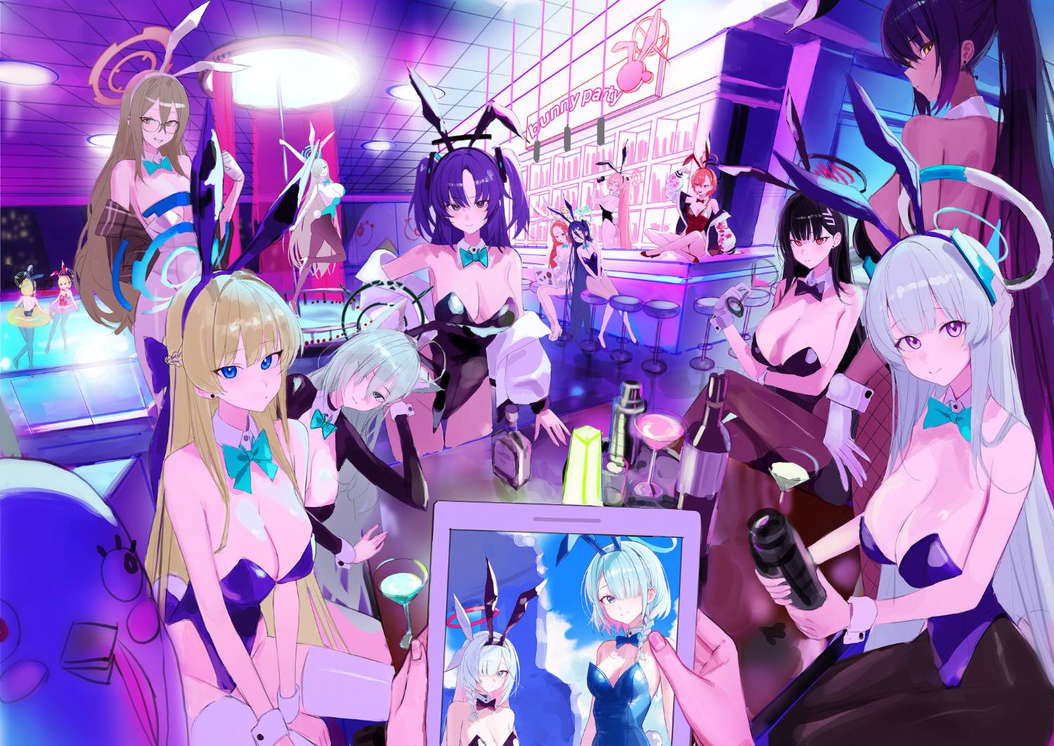 [蔚藍] 哇幹 千年兔女郎