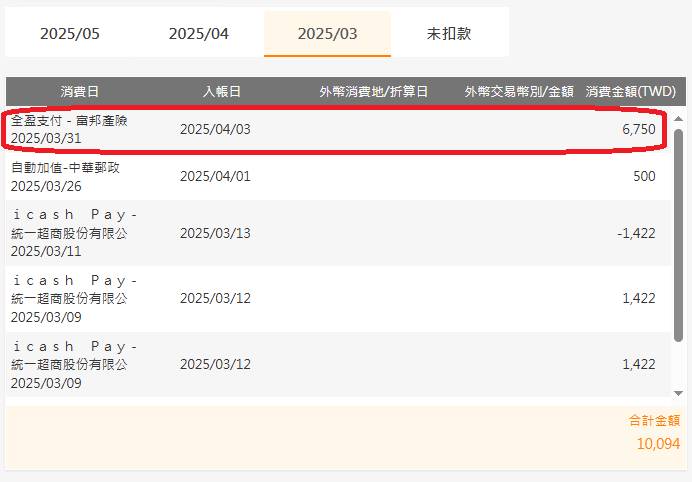 Re: [情報] 王道簽帳卡行動支付登錄最高5% 3月新增全盈 但排除網購
