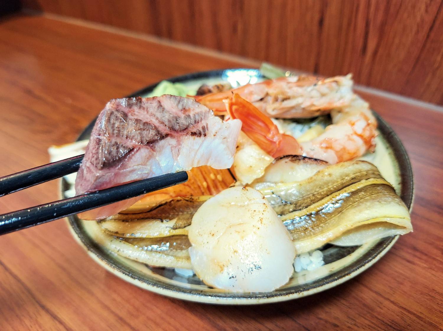 【美食】「林日式料理」生魚片丼飯、握壽司，林口生魚片丼飯推薦