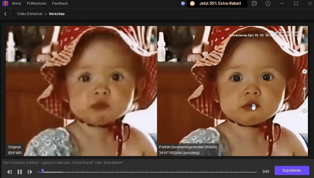 videoqualität verbessern hitpaw vikpea