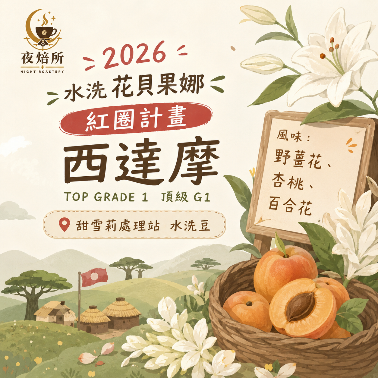 衣索比亞 花貝果娜 G1