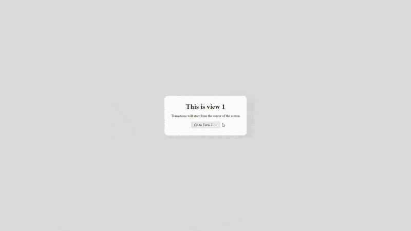 Page Transition: Circle (MPA)