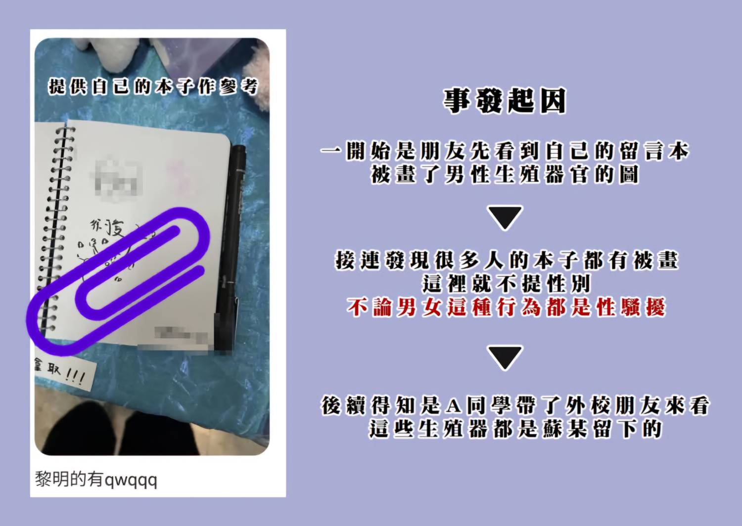 [閒聊] 大學漫畫系畢業展被人畫一排屌