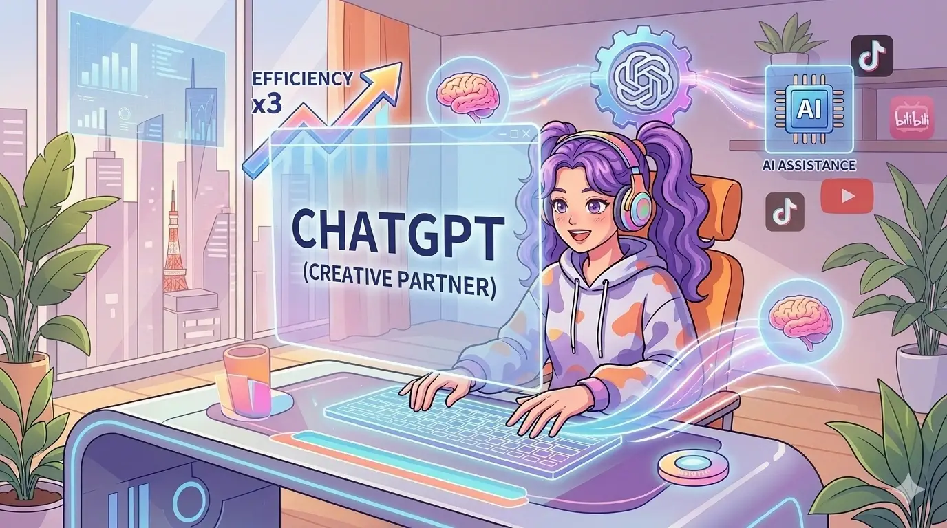 ChatGPT短视频文案全攻略:如何利用AI一键生成爆款脚本,效率翻3倍?