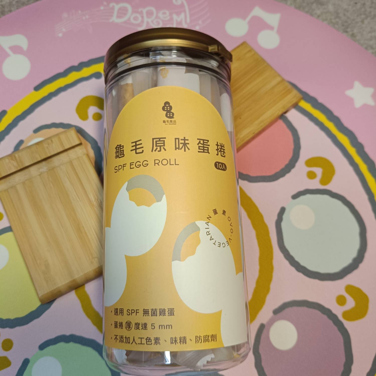 【好店分享台北】龜毛集品~原味蛋捲 下午茶點心 優格鷄蛋棒 
