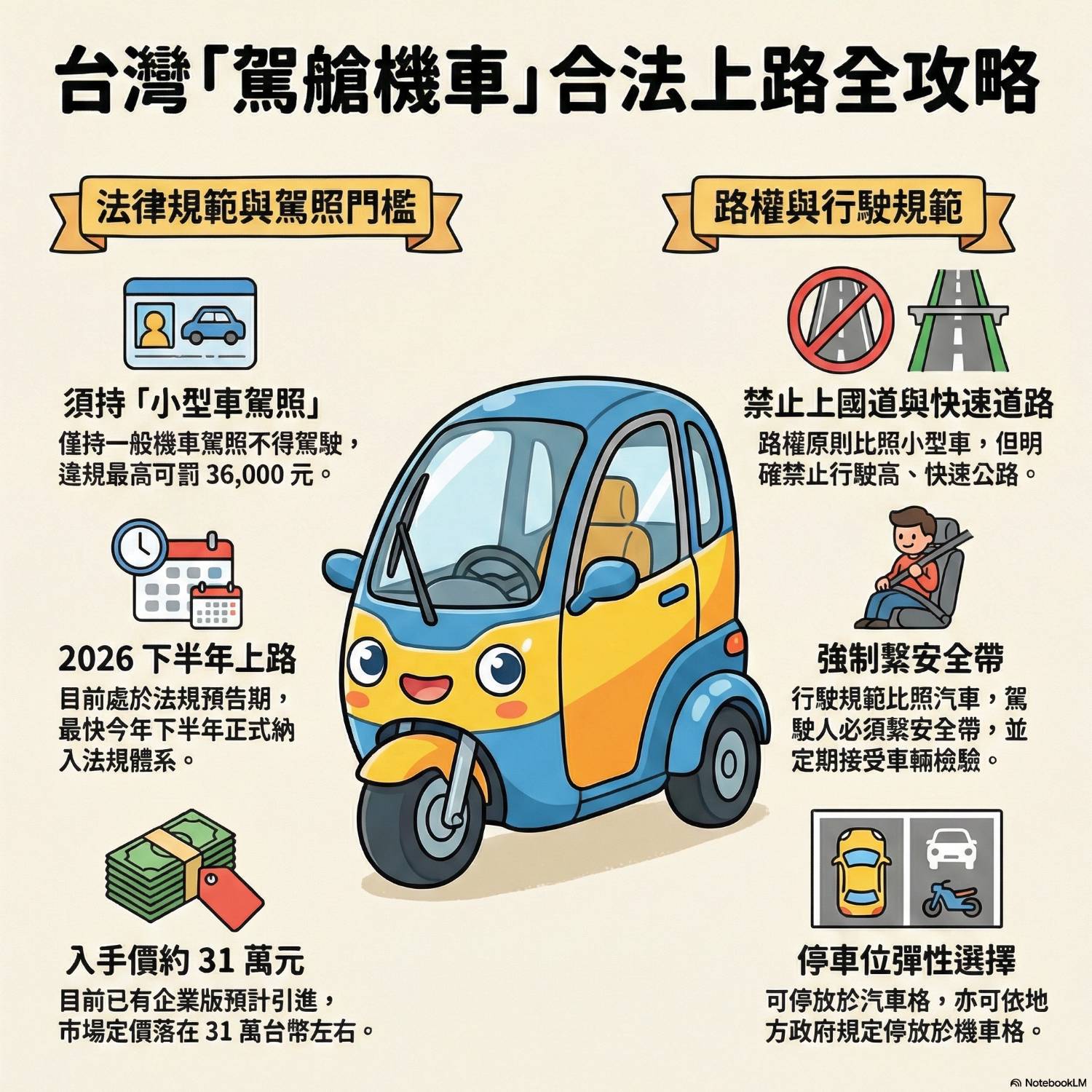 [新聞] 機車族不用淋雨了！駕艙機車將合法開放 - 八卦 - PTT.BEST 批踢踢爆文 2