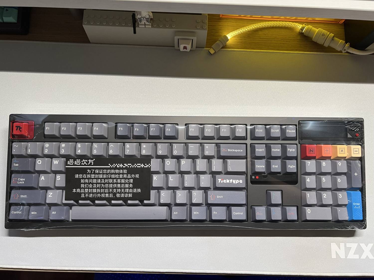 [鍵盤] DP104 簡單開箱分享