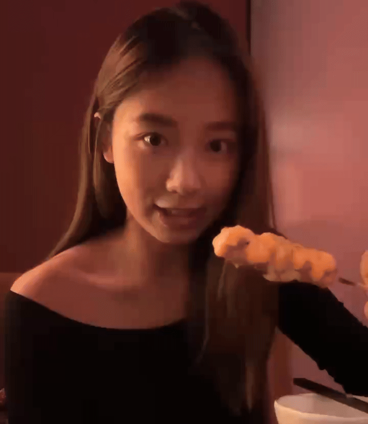 [正妹] 很會吃的女生
