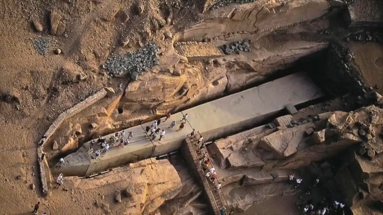 [問卦] 古埃及人怎麼鑿出一塊花崗岩方尖碑的