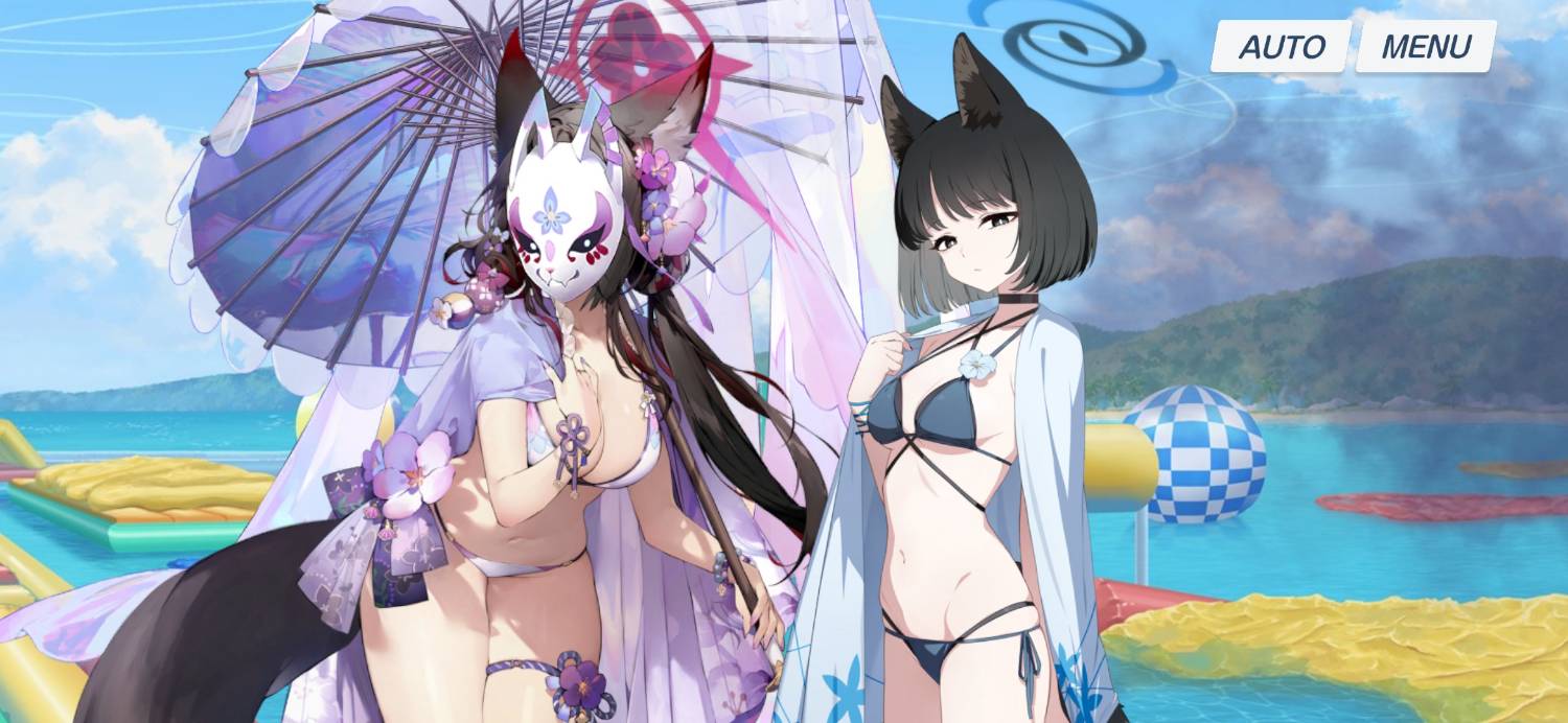 [蔚藍] 若藻 vs 桔梗