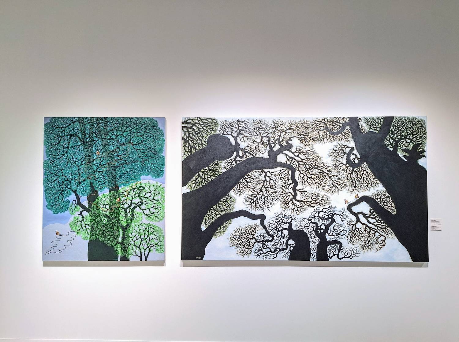 【展覽】新北市立美術館「映於自然:胡達華、康添旺雙個展」09