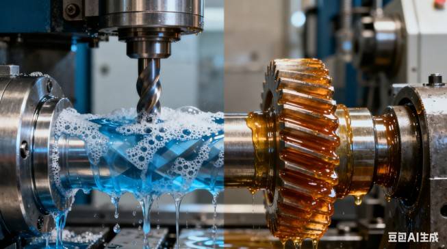 水溶性切削液 vs 油性切削油 - 挑選策略與應用指南，以降本提效為關鍵