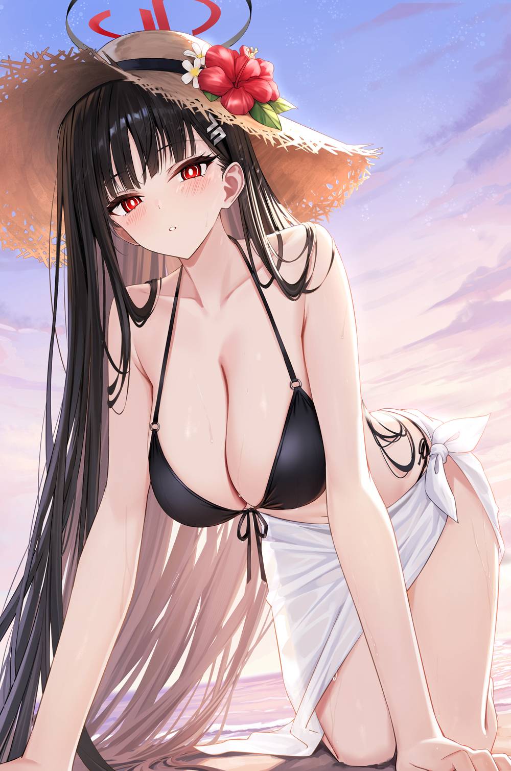 [蔚藍] 哇幹 泳裝莉央