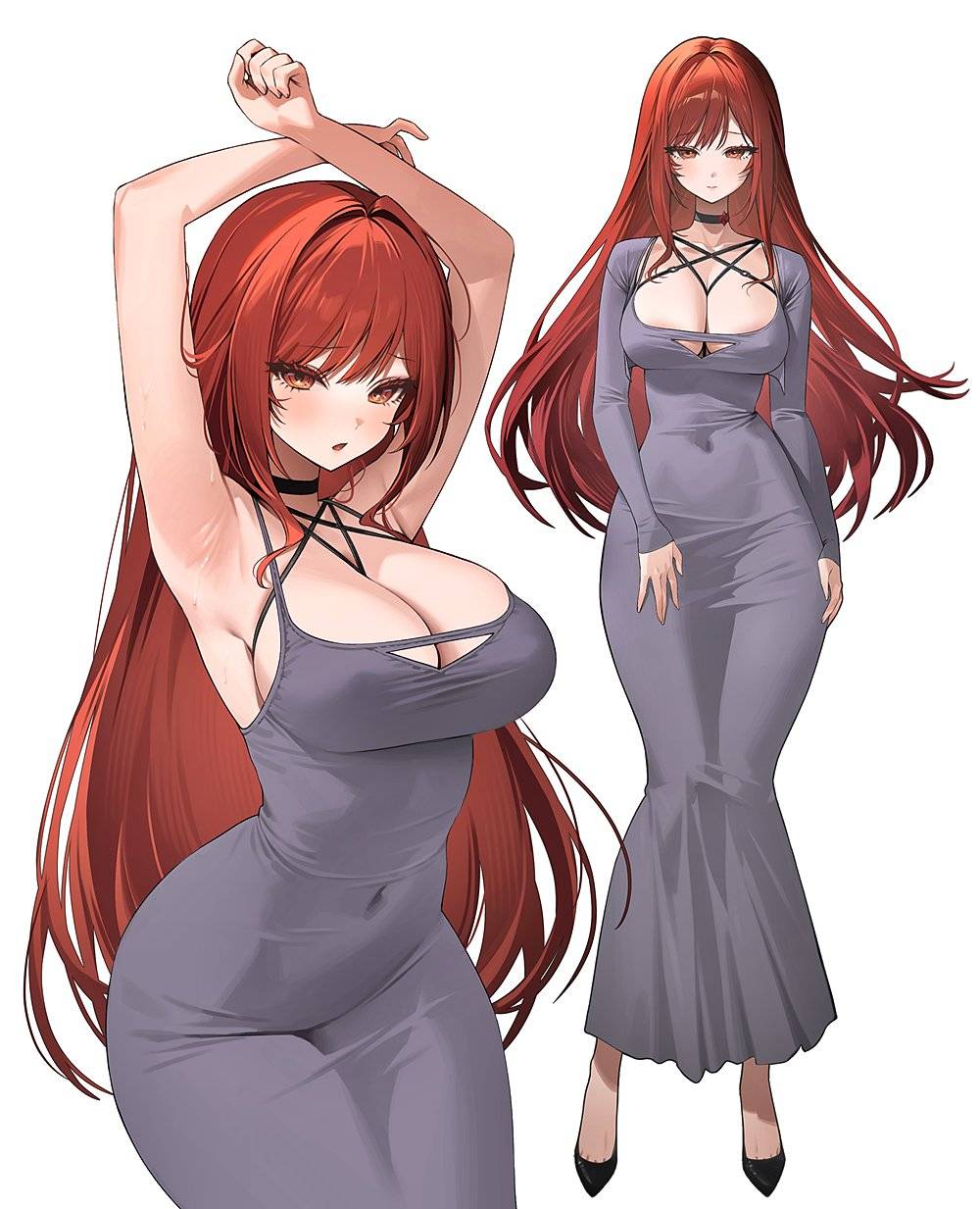 [妮姬] 東灘緊身裙拉毗