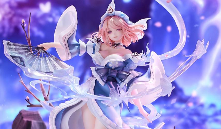 taitai 鏡月 げんゆ　タペストリー セット フィギュア[Solarain] 展示】Solarain taitaiオリジナルキャラクター 鏡月（げんゆ）1