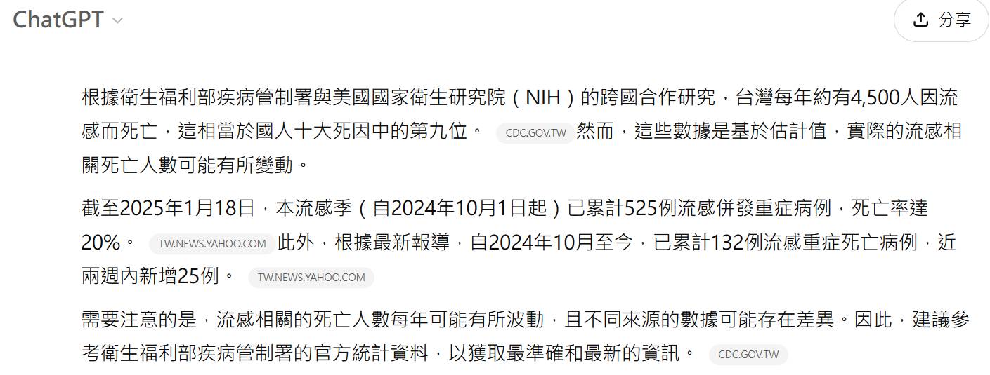 Re: [新聞] 20多歲職業軍人確診A流2天猝逝！雲林公費流感