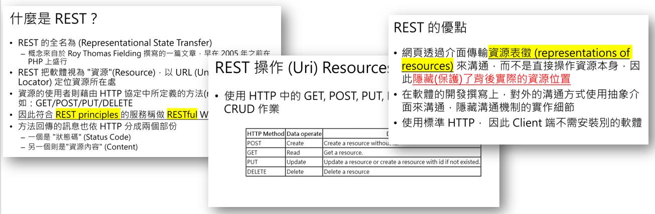 傳統 Resource-Based 的 RESTful API