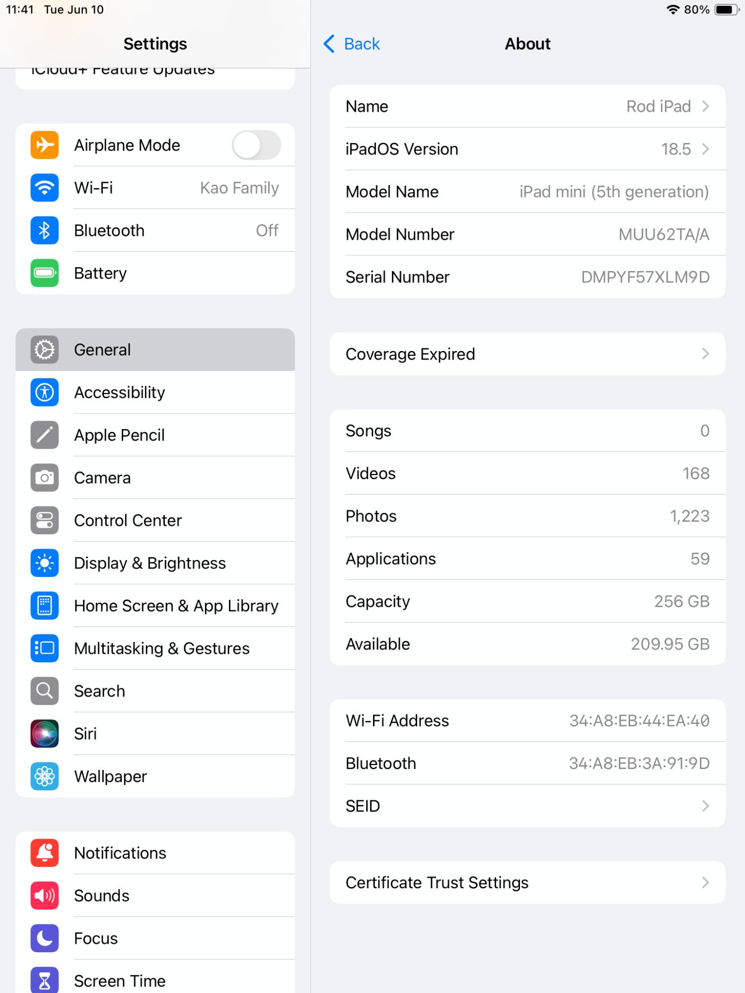 [問題] iPad Mini 5th G(五代)是否有支援_26OS?