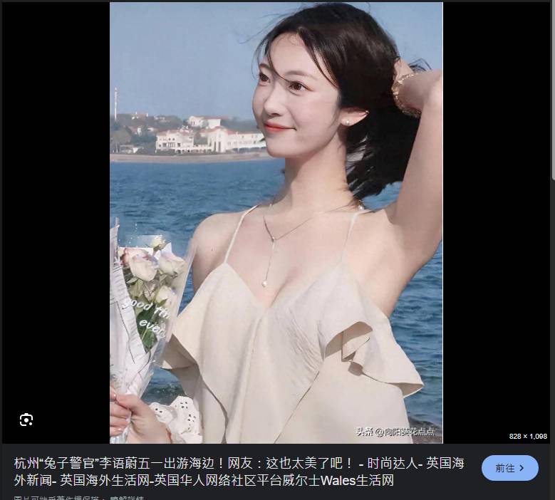 [問卦] 中國最美交警,兔子警官李語蔚,你們OK嗎?
