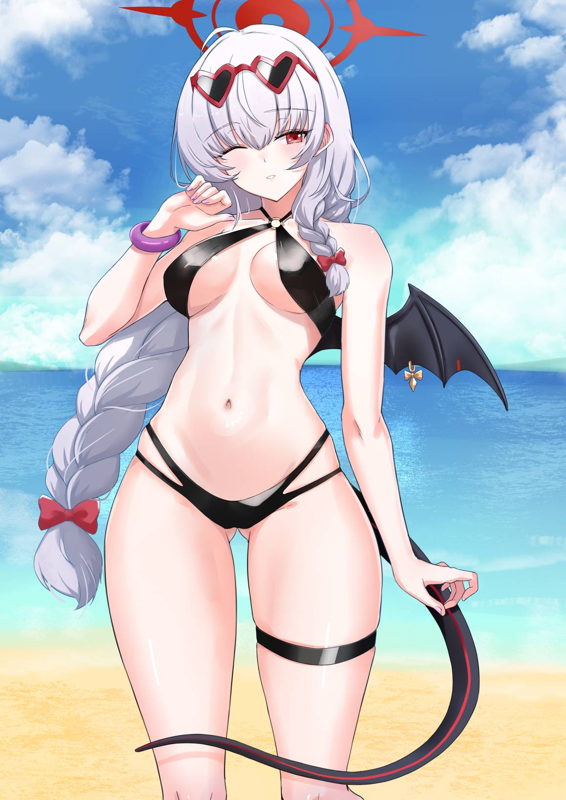 [蔚藍] 羽留奈（泳裝）