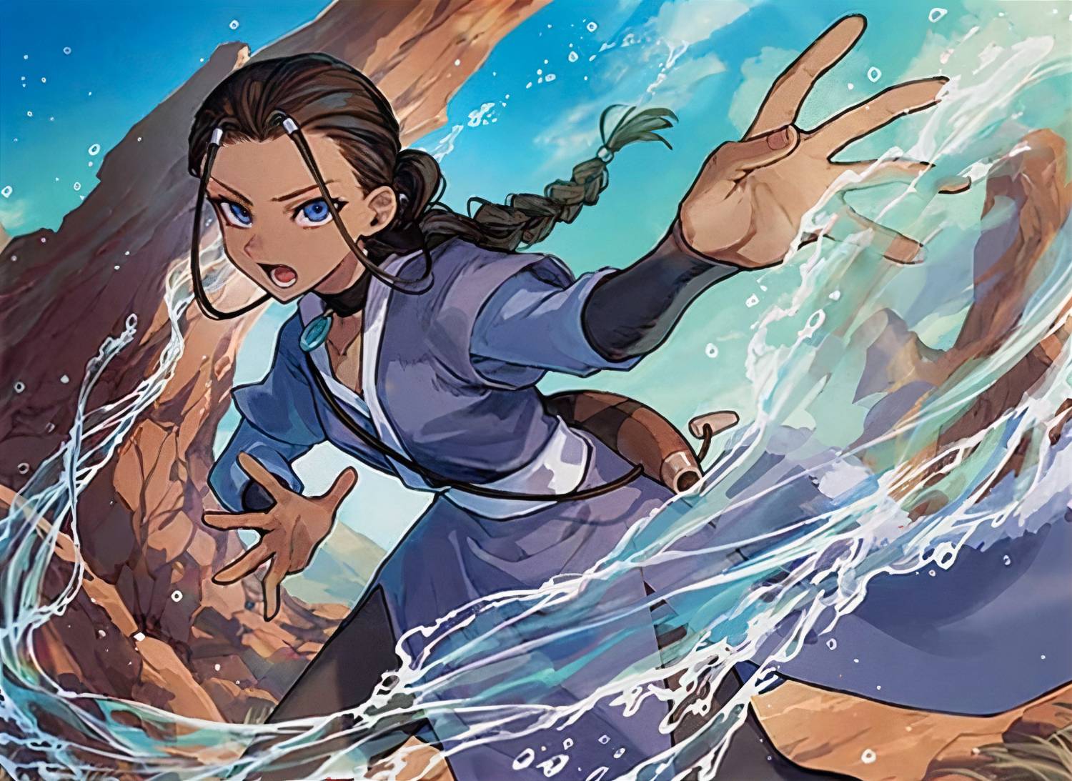 降世神通：最後的氣宗（TLA）限制賽介紹 — 藍色