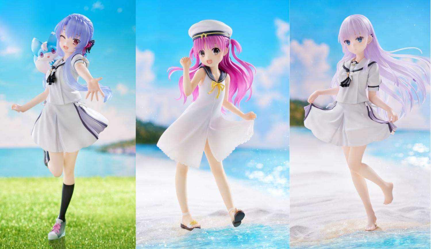 白瀬まとめセット 情報】F:NEX《Summer Pockets》白羽、蒼、羽未 1/7 TW開訂 @綜合
