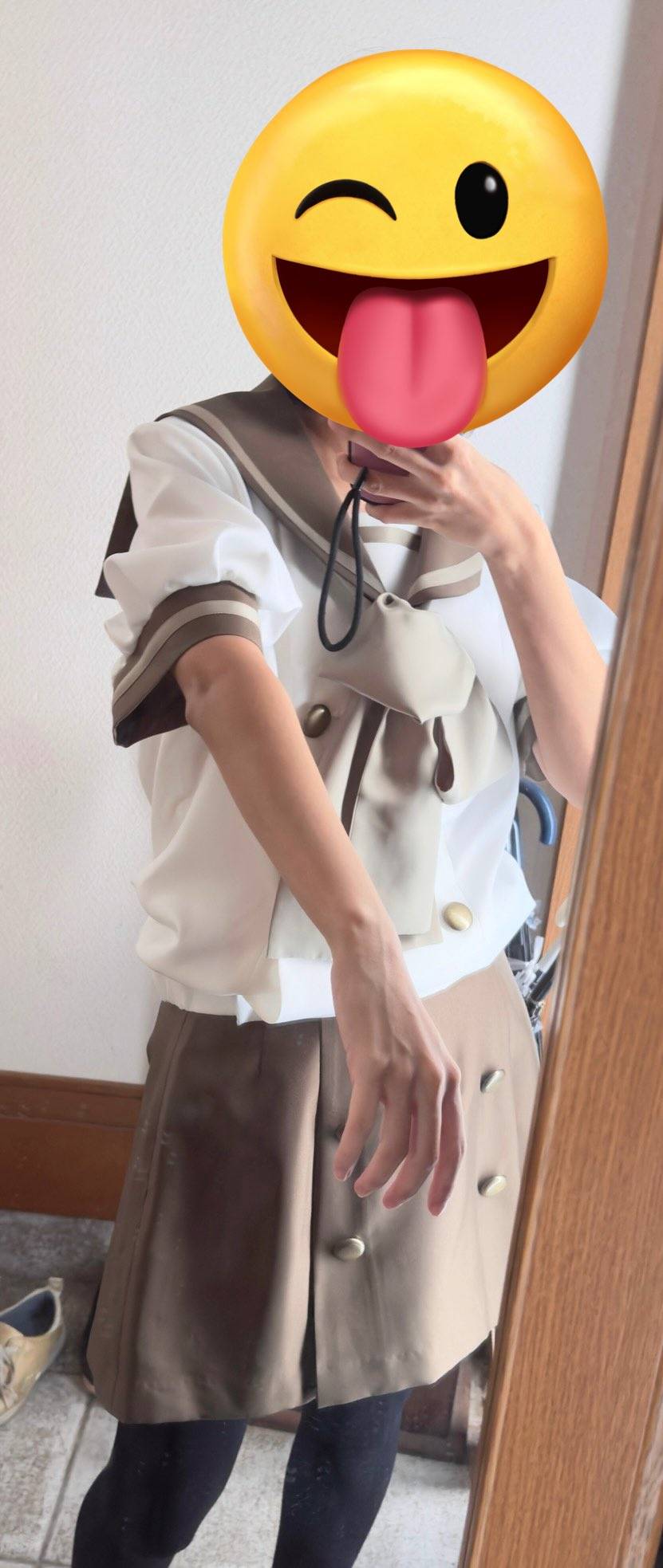 圖 舘津テト入手了夏娜制服