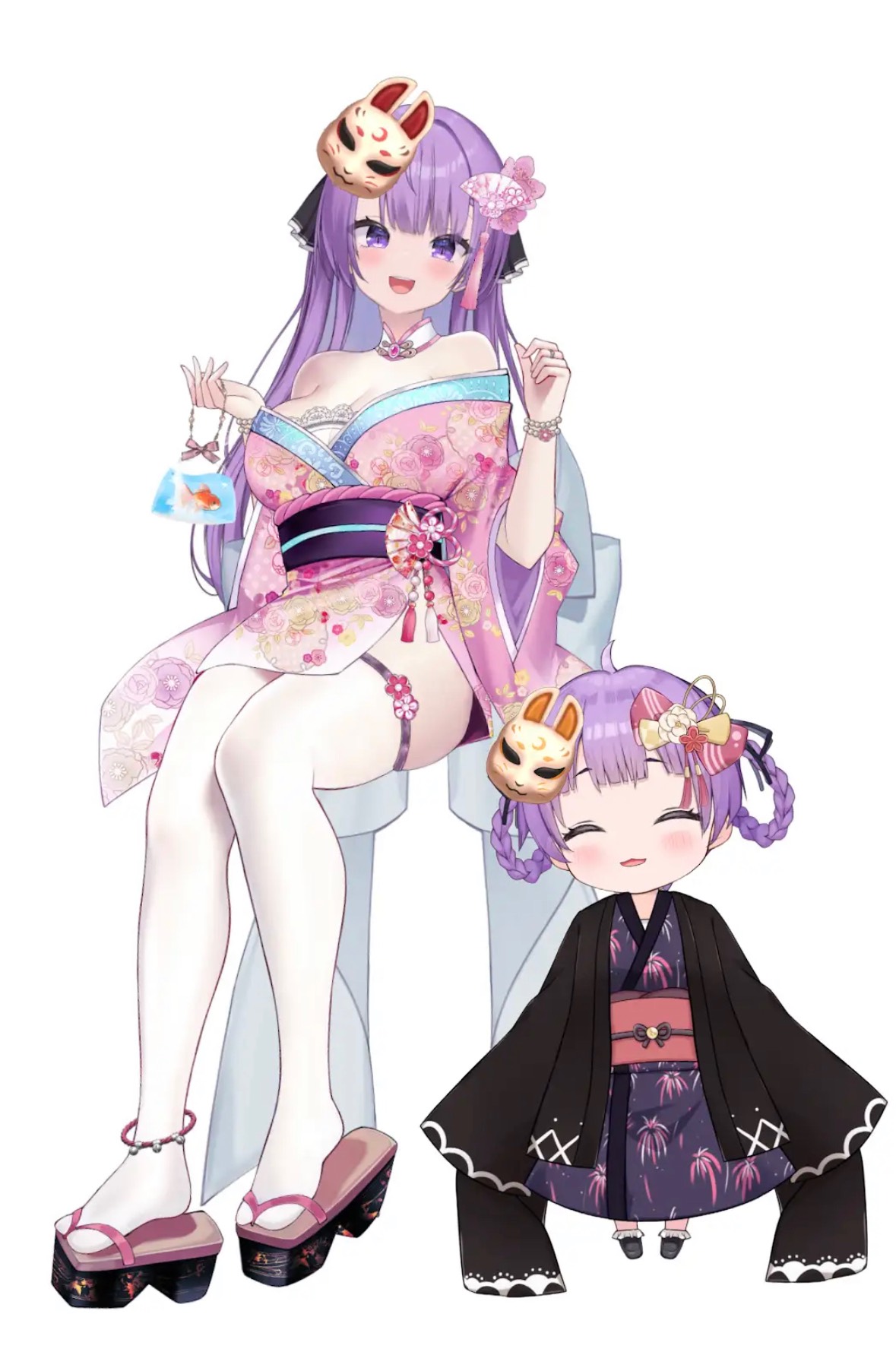 圖 乙夏れい 七夕服裝