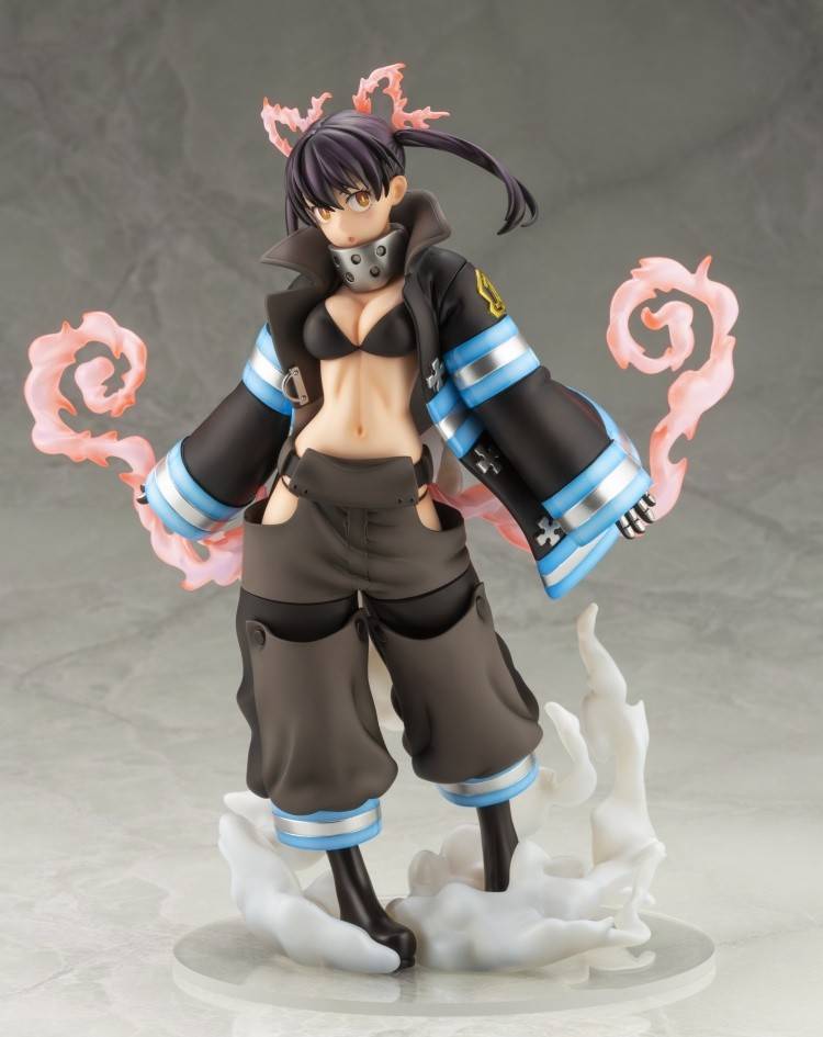 情報】壽屋ARTFX J 《炎炎消防隊》 環古達1/8 再版開訂@綜合公仔玩具