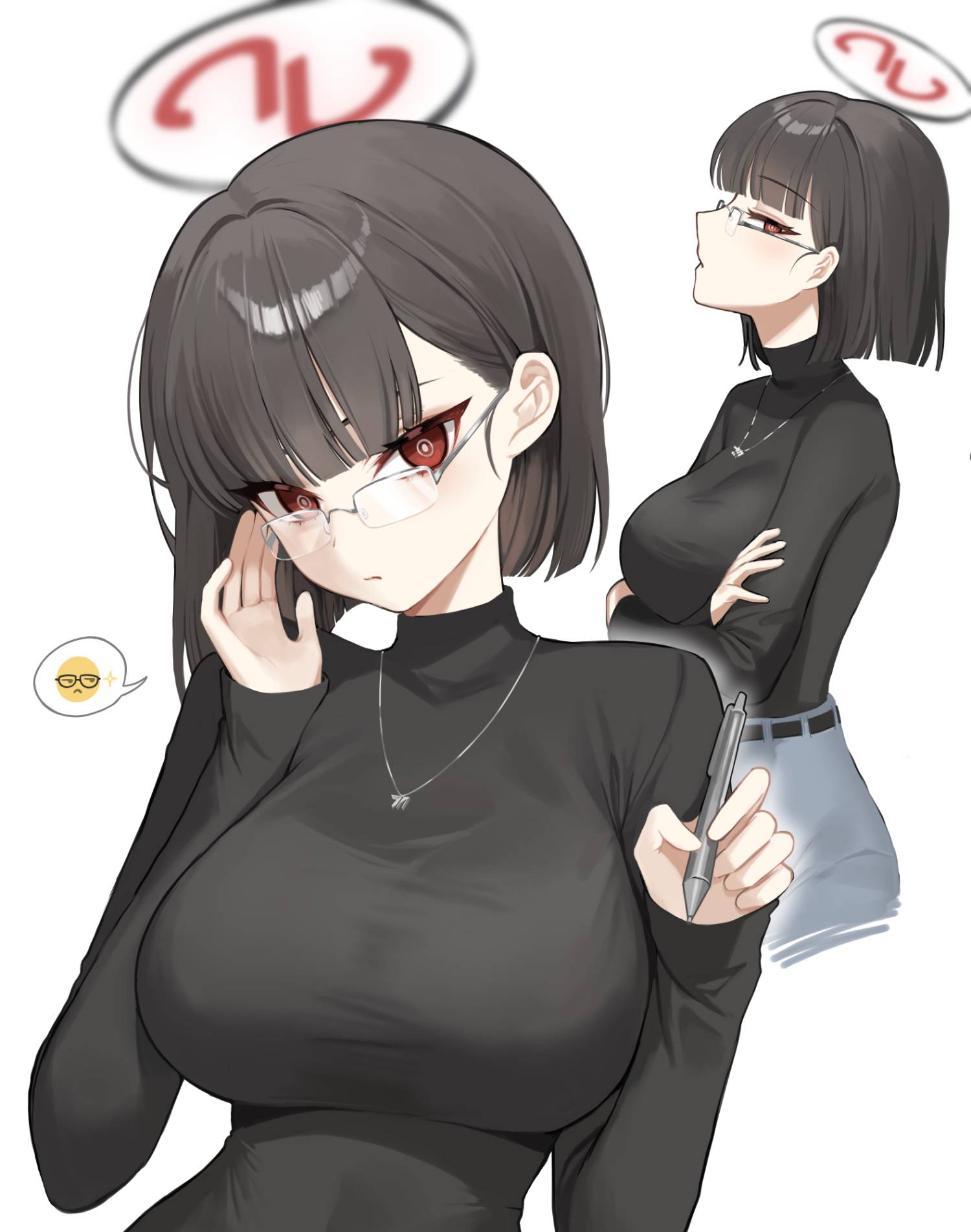 [蔚藍] 哇幹 短髮莉央