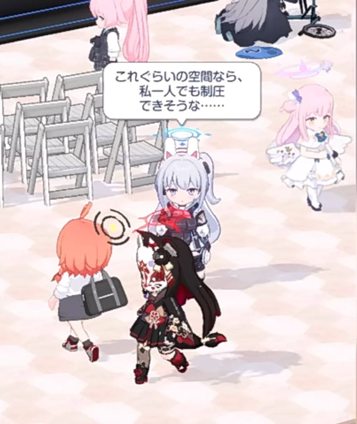 [蔚藍] 宮子：這樣的空間我一個人就能壓制了