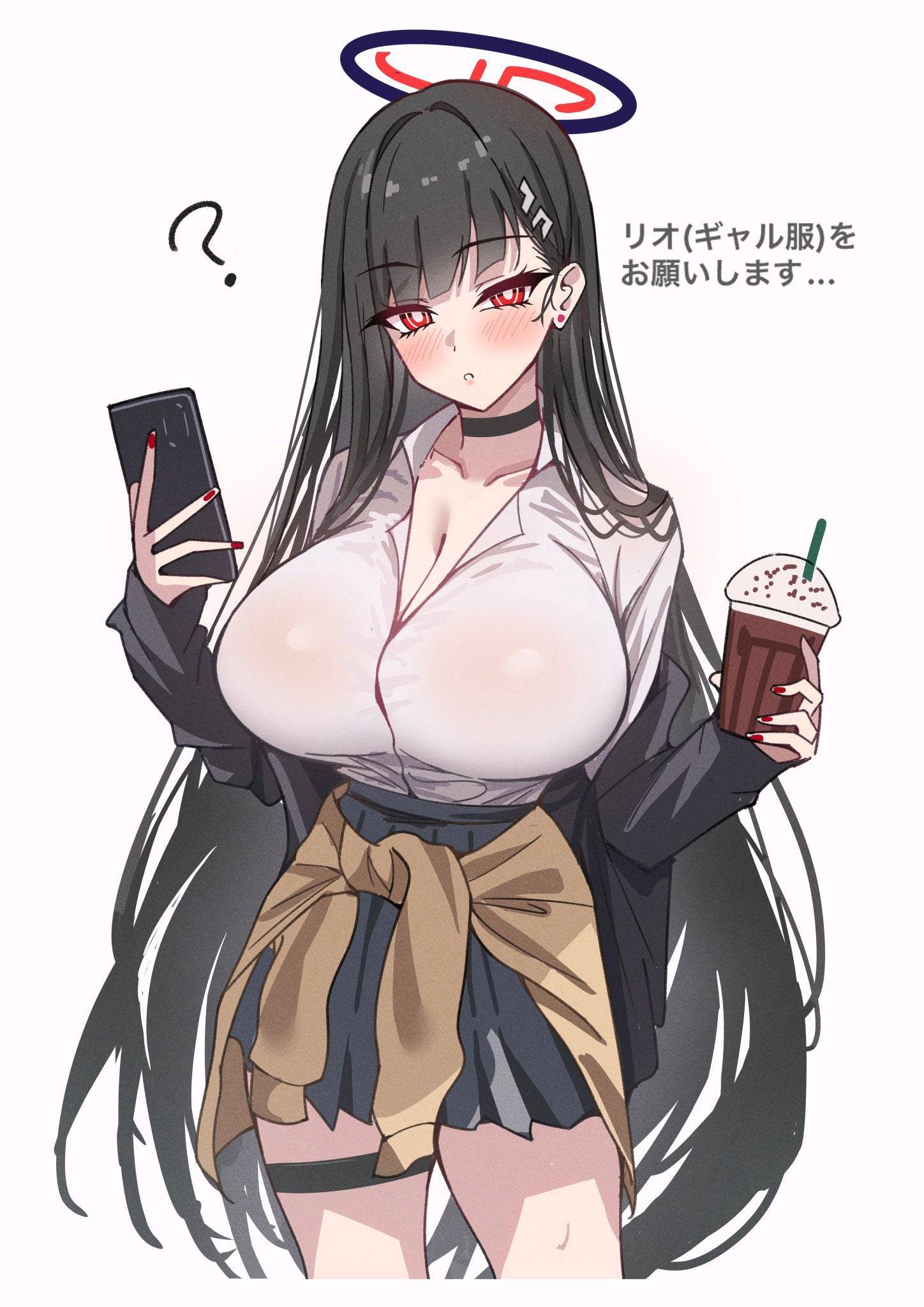 [蔚藍] 哇幹 制服莉央