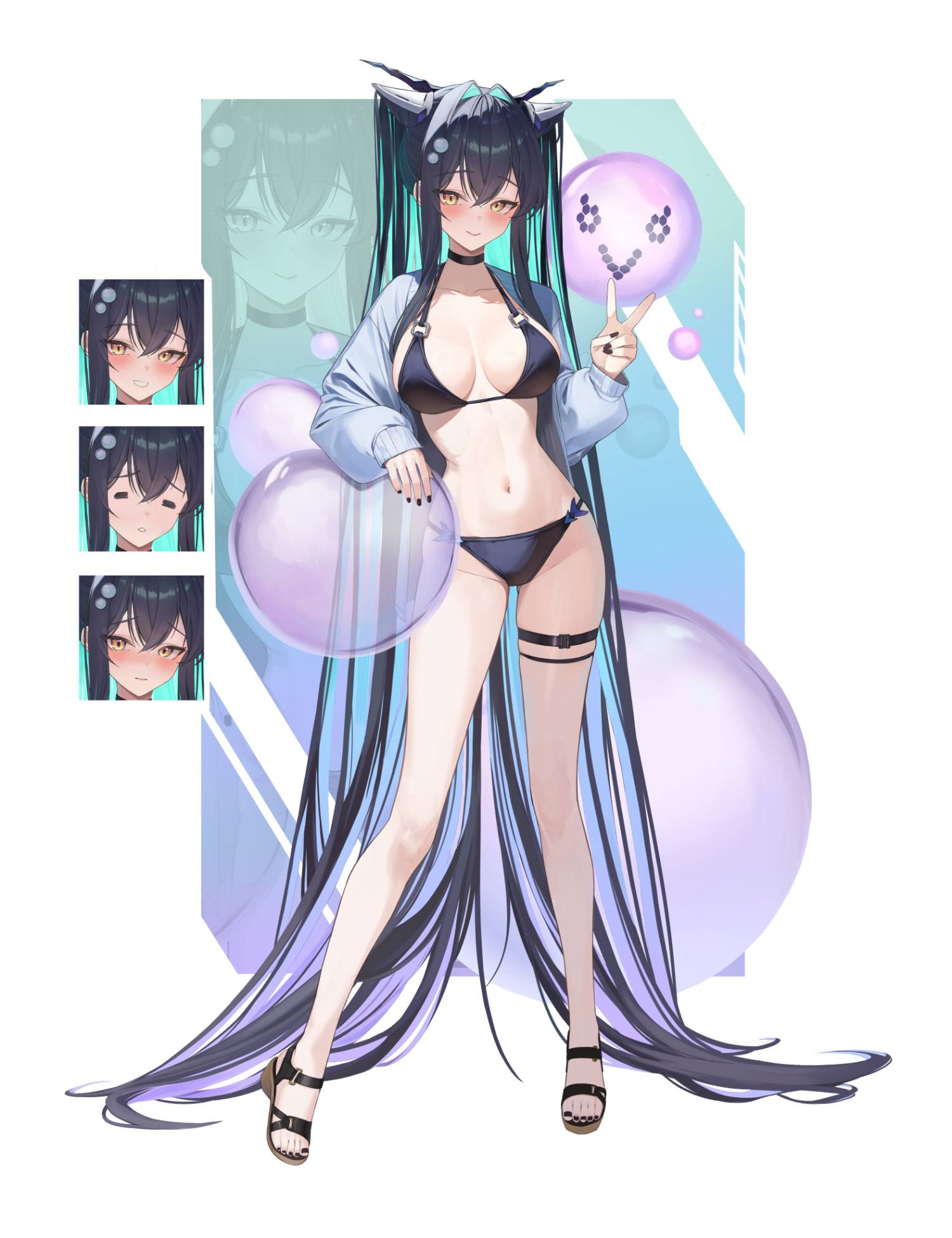 [妮姬] 泳裝小美人魚