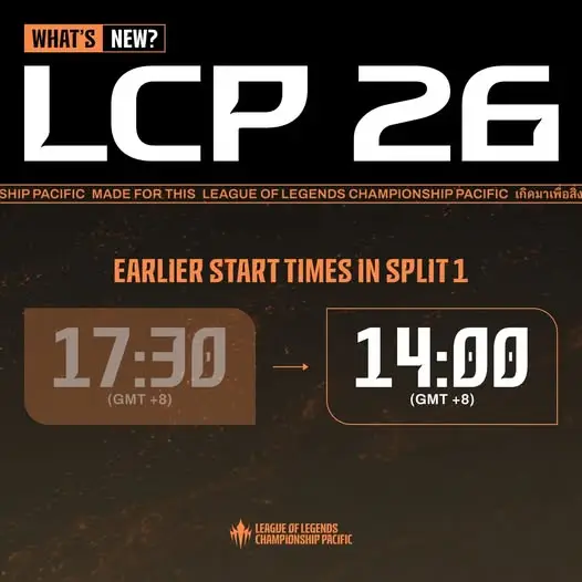 [情報] LCP2026第一賽段下午2點開打