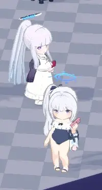 [蔚藍]穿宮子泳裝的乃愛 