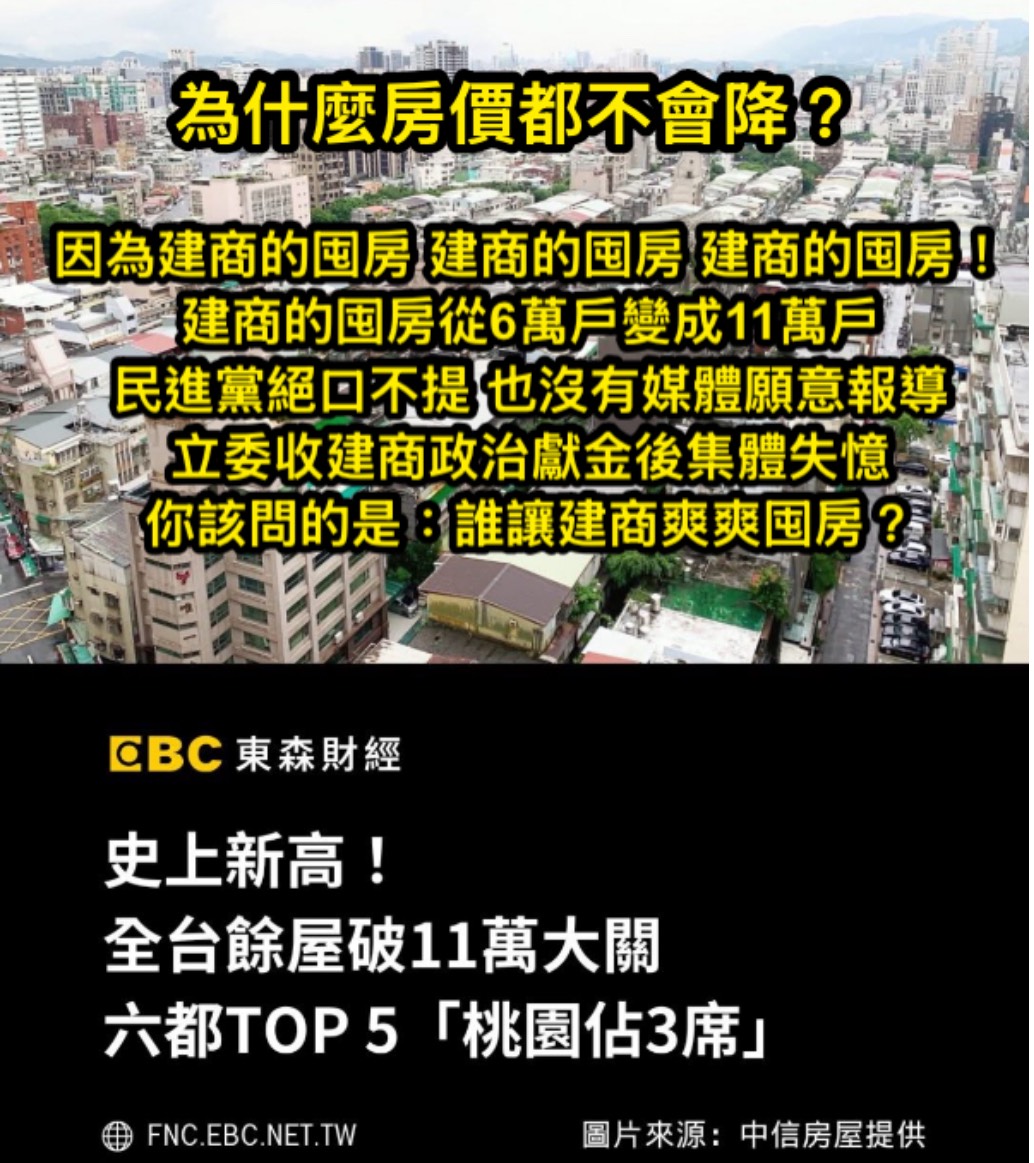 [問卦] 台灣房價何時大崩盤?