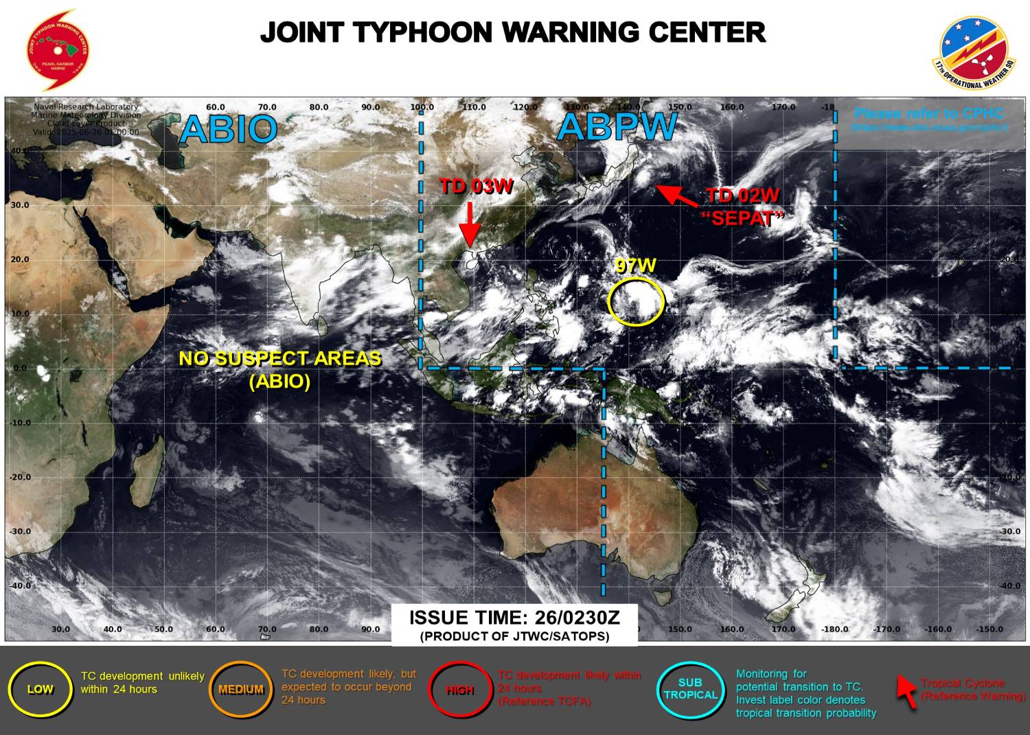 [討論] 97W JTWC：LOW