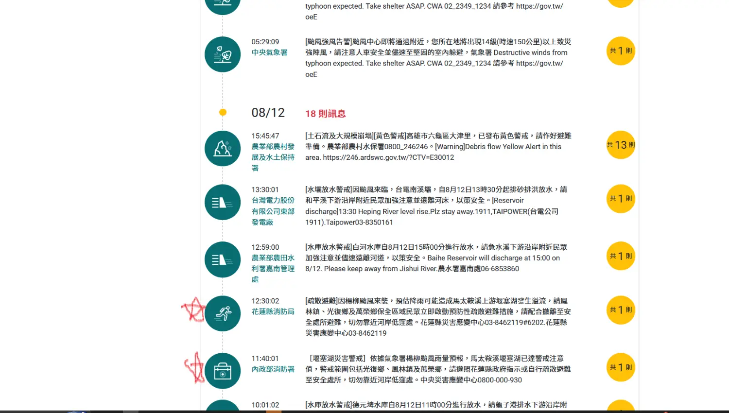 圖 傅崐萁八月就要求撤離了 結果中央當放屁