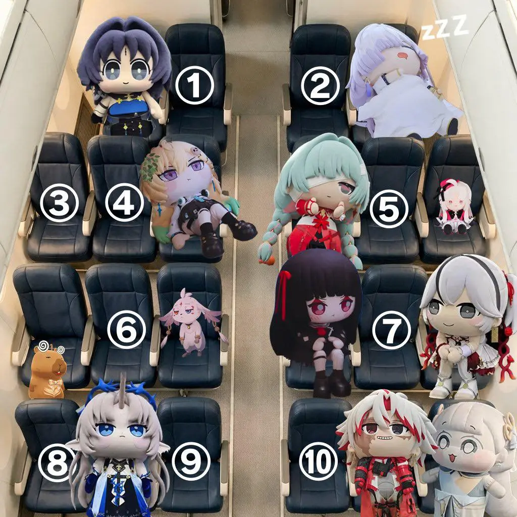 [鳴潮] 在飛機上要坐哪個位置 - 希洽 - PTT.BEST 批踢踢爆文