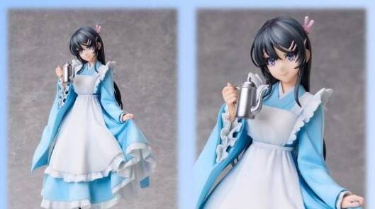 情報】elCOCO《青春豬頭少年系列》櫻島麻衣和服女僕Ver. 1/7