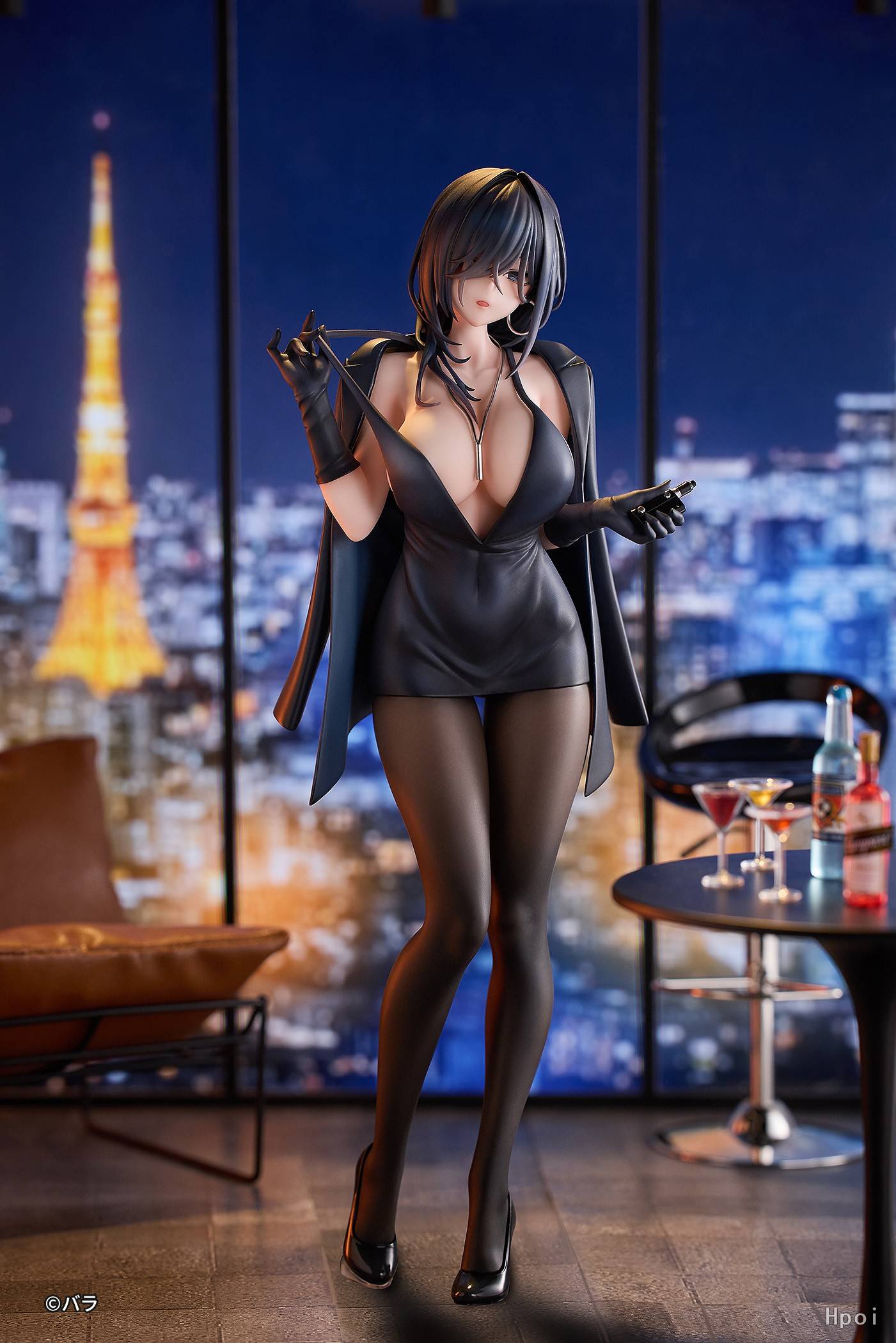 HanaBeeオリジナル 横山石見 ブラックドレスVer Amazon | HanaBee 横山いしみ 黒いワンピース Ver 1/6スケール PVC&ABS