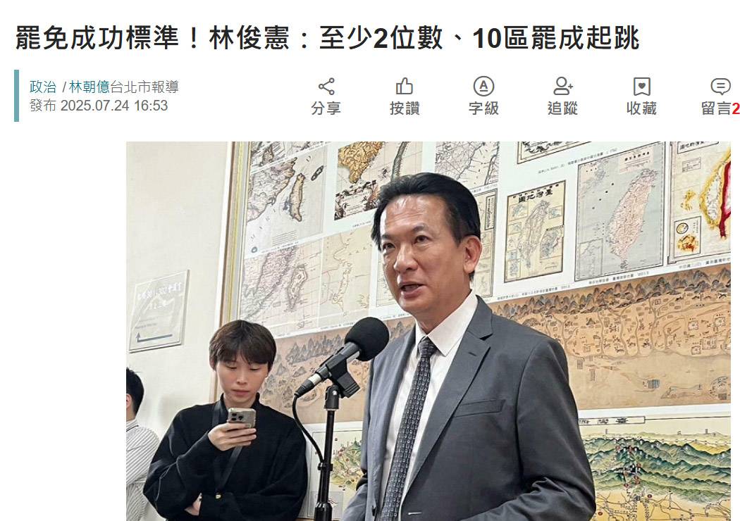 圖 林俊憲現在在想什麼